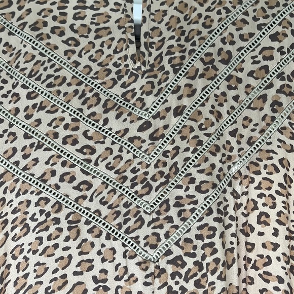 ❤️🐆NWT Spell & The Gypsy Frankie Tunic Sz L Leopard Print~🐆❤️ - Picture 11 of 15